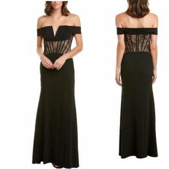 BCBG MAXAZARIA CORSET OLYMPIA GOWN - Picture 3 of 10